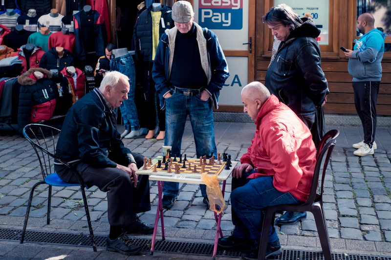 Public focus and social interactions